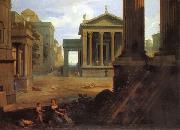 Lemaire, Jean Square in an Ancient City oil painting on canvas